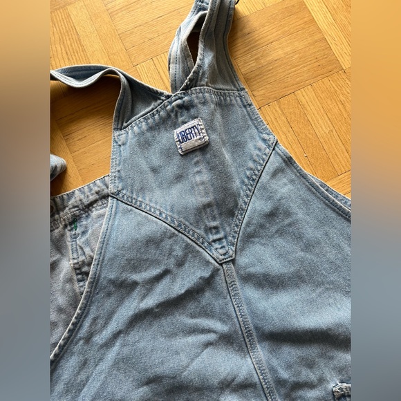 *VINTAGE* Liberty lightwash denim overalls 42W 30L - Picture 5 of 5